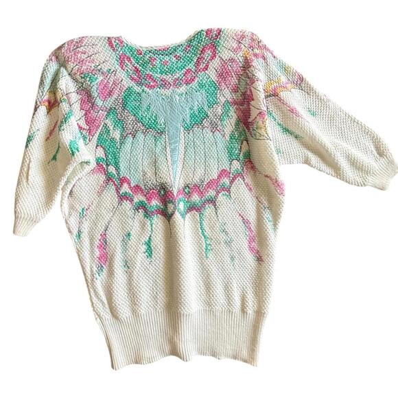 Bonnie Boerer Angel Wing Sweater – Pastel Knit – M - Picture 2 of 8